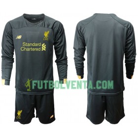 Camiseta de fútbol Niños Liverpool Portero 1ª equipación 2019/2020 Manga Larga